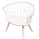 Yngve Ekström Arka White lounge chair Stolab Sweden 1955