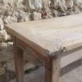 Bench, wooden banquette