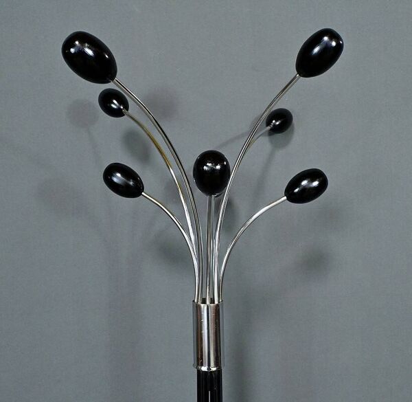 Porte-manteaux en métal laqué, design italien – 1960