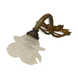 Sconce golden bronze tulip