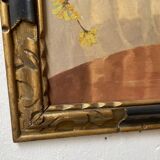 Oil painting flowers 1900