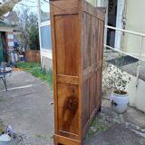 Louis Philippe blond walnut bookcase