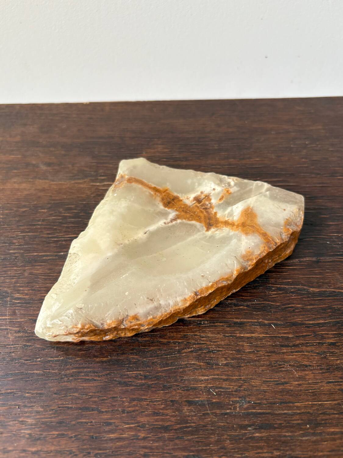 Cendrier en onyx vintage