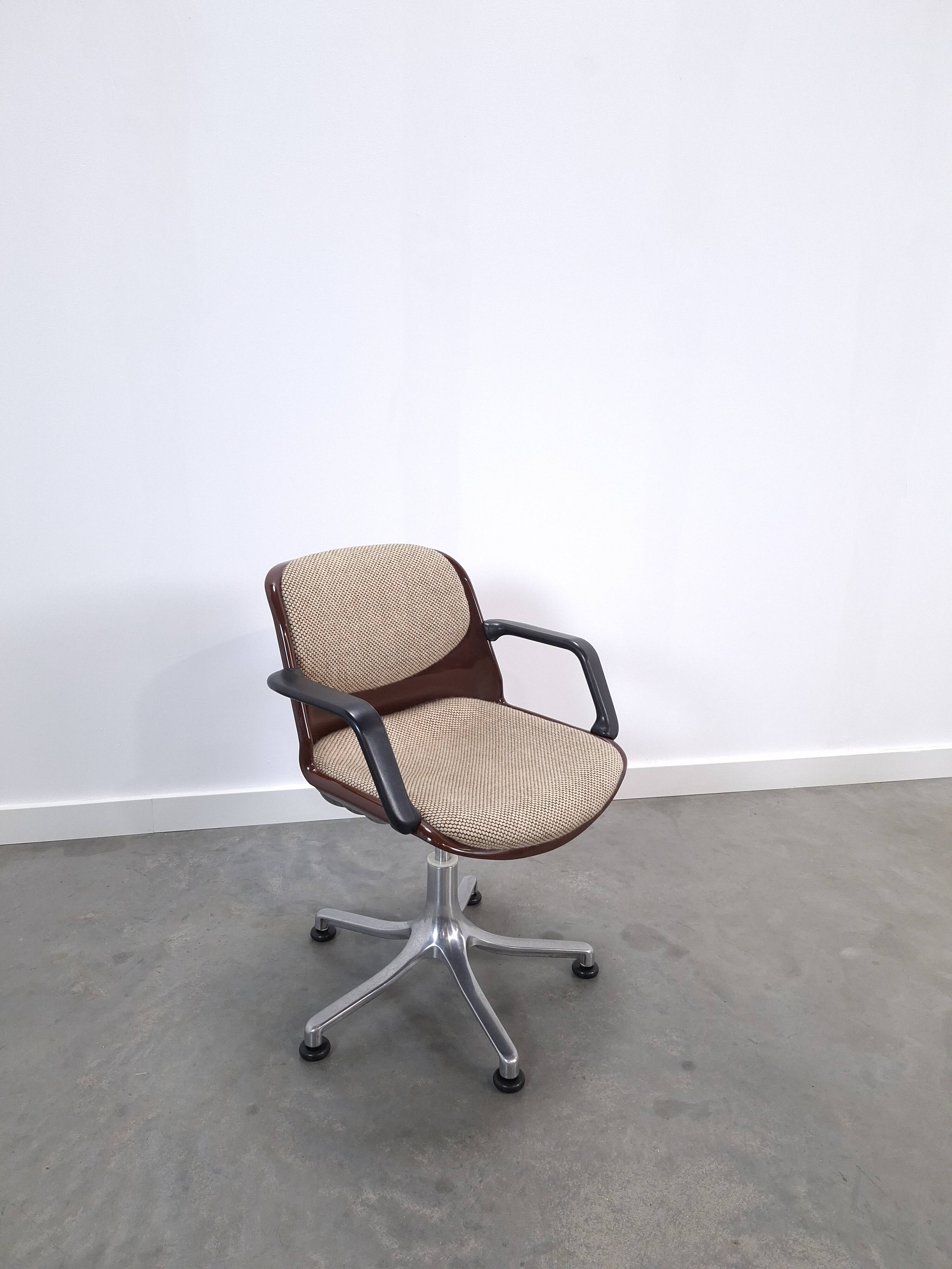 Office chair Burkhard Vogtherr for Fröscher Sitform 1970s, chair 1
