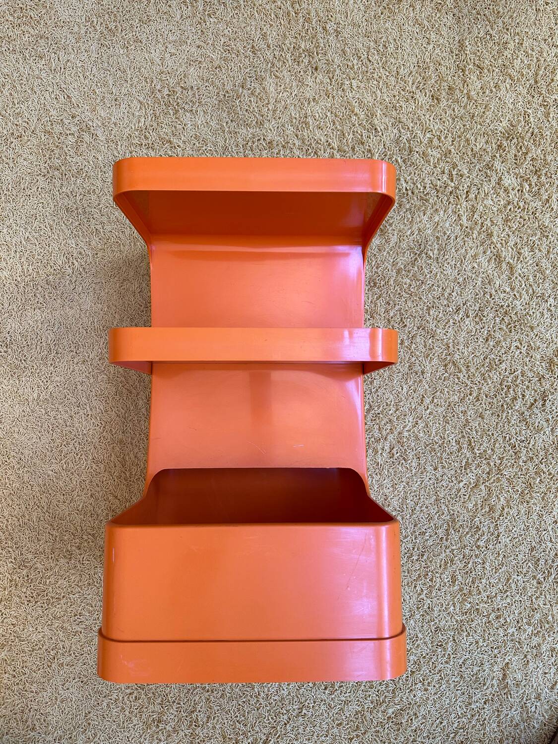 Prisunic Flair model plastic bedside table