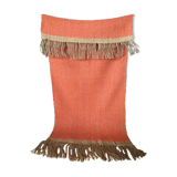 Hemp and wool woven carpet 146x61 cm