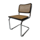 Chair model Cesca B32 in black and chrome