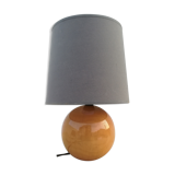 Wooden ball lamp