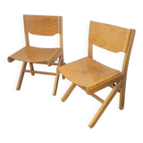 Pair of baumann chairs