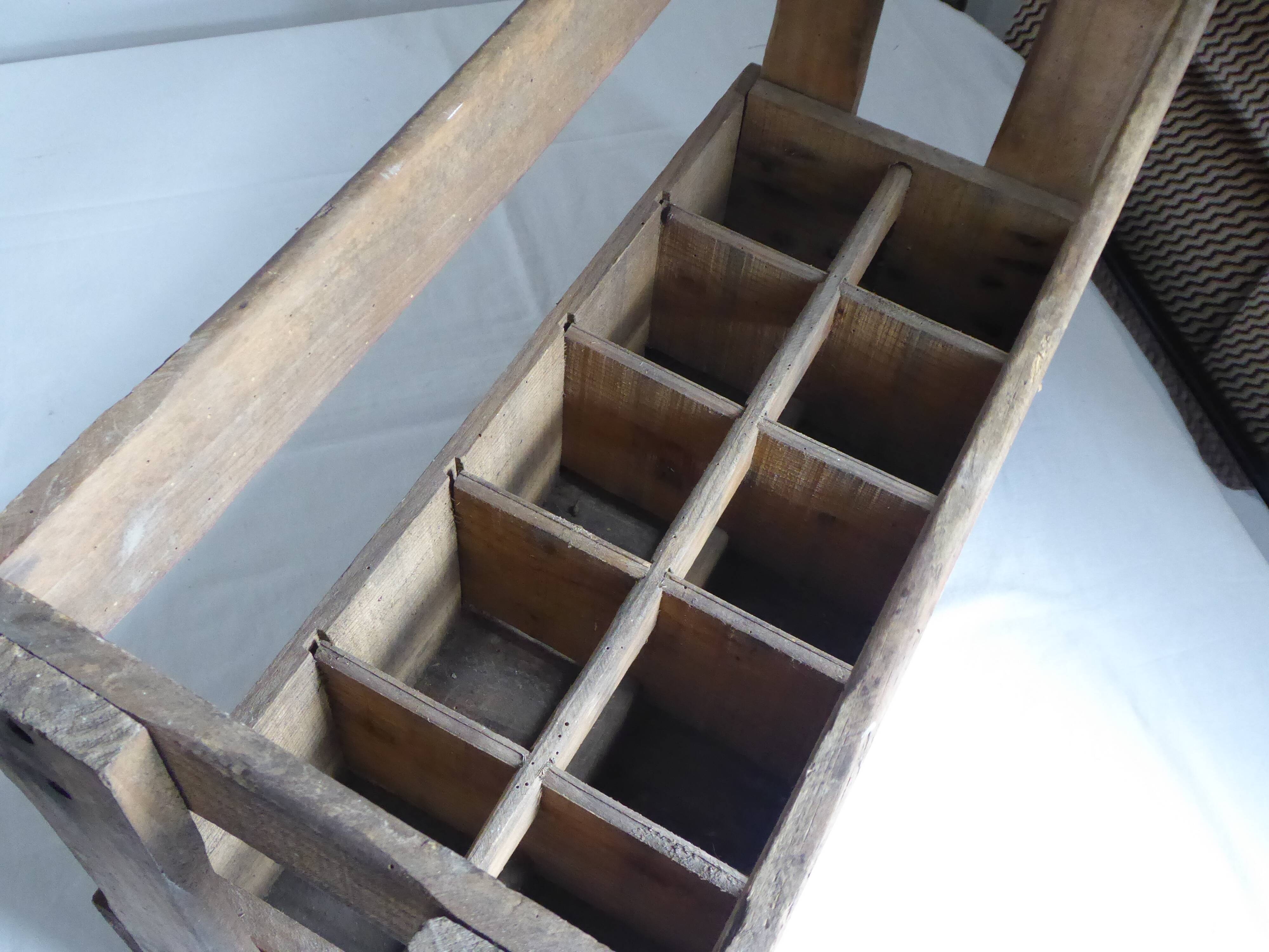 Wooden bottle locker