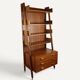 Vintage Italian wooden library - 1960s