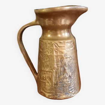Small bronze pitcher