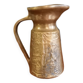 Small bronze pitcher