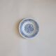 Set of 3 antique soup plates – blue floral decoration