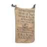 Very old burlap bag