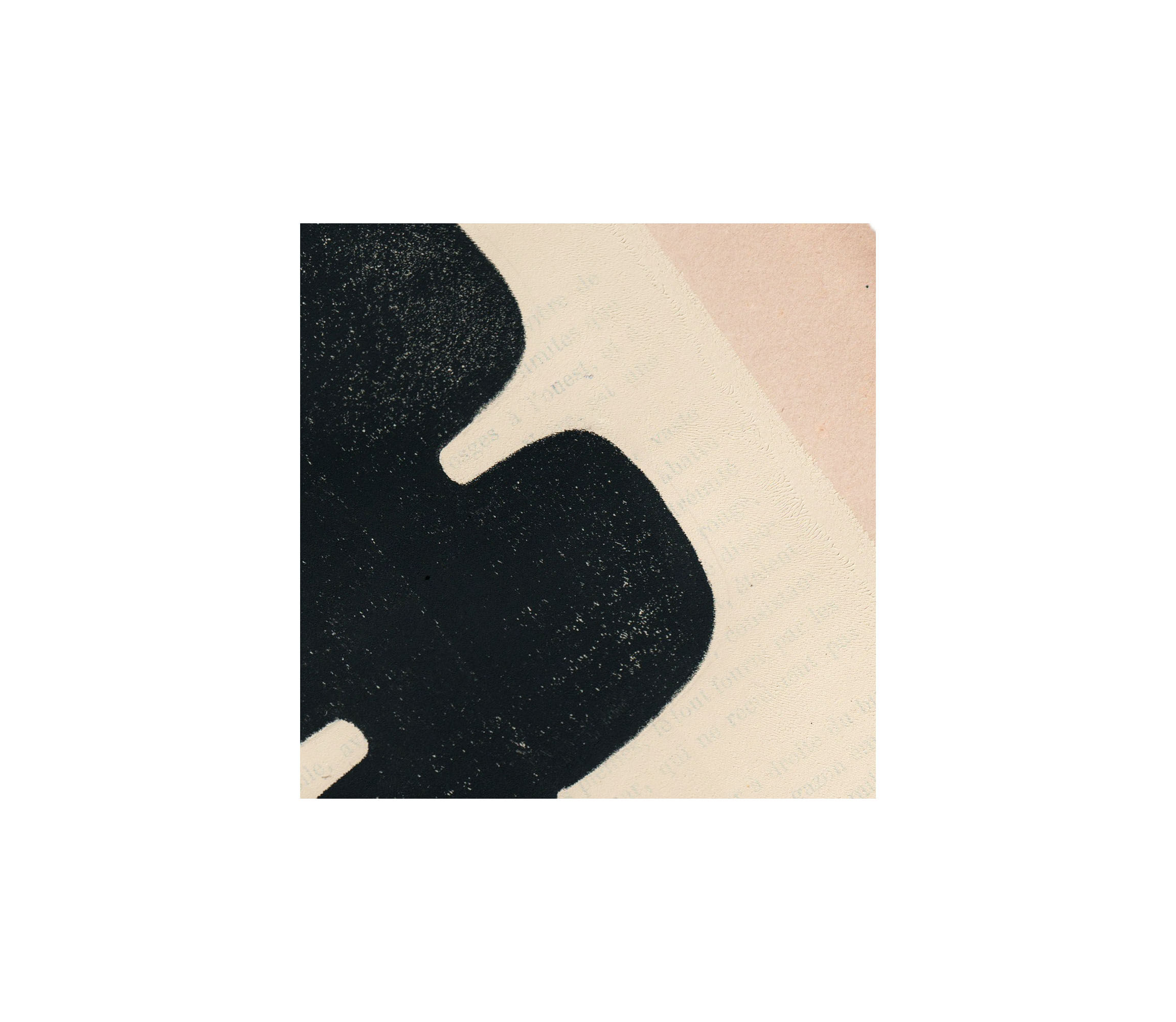 Painting on old paper M706 signed Eawy