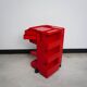 Bieffeplast "Boby" red rolling trolley, Joe Colombo - 1970s