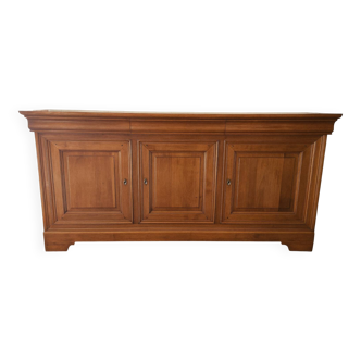 Buffet Louis Philippe en merisier massif 182x50x95