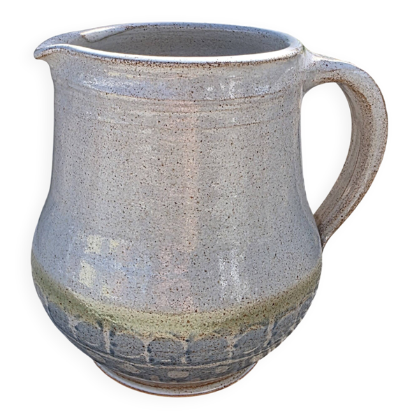 Pichet vase Grès Volkoff Vallauris - 16cm