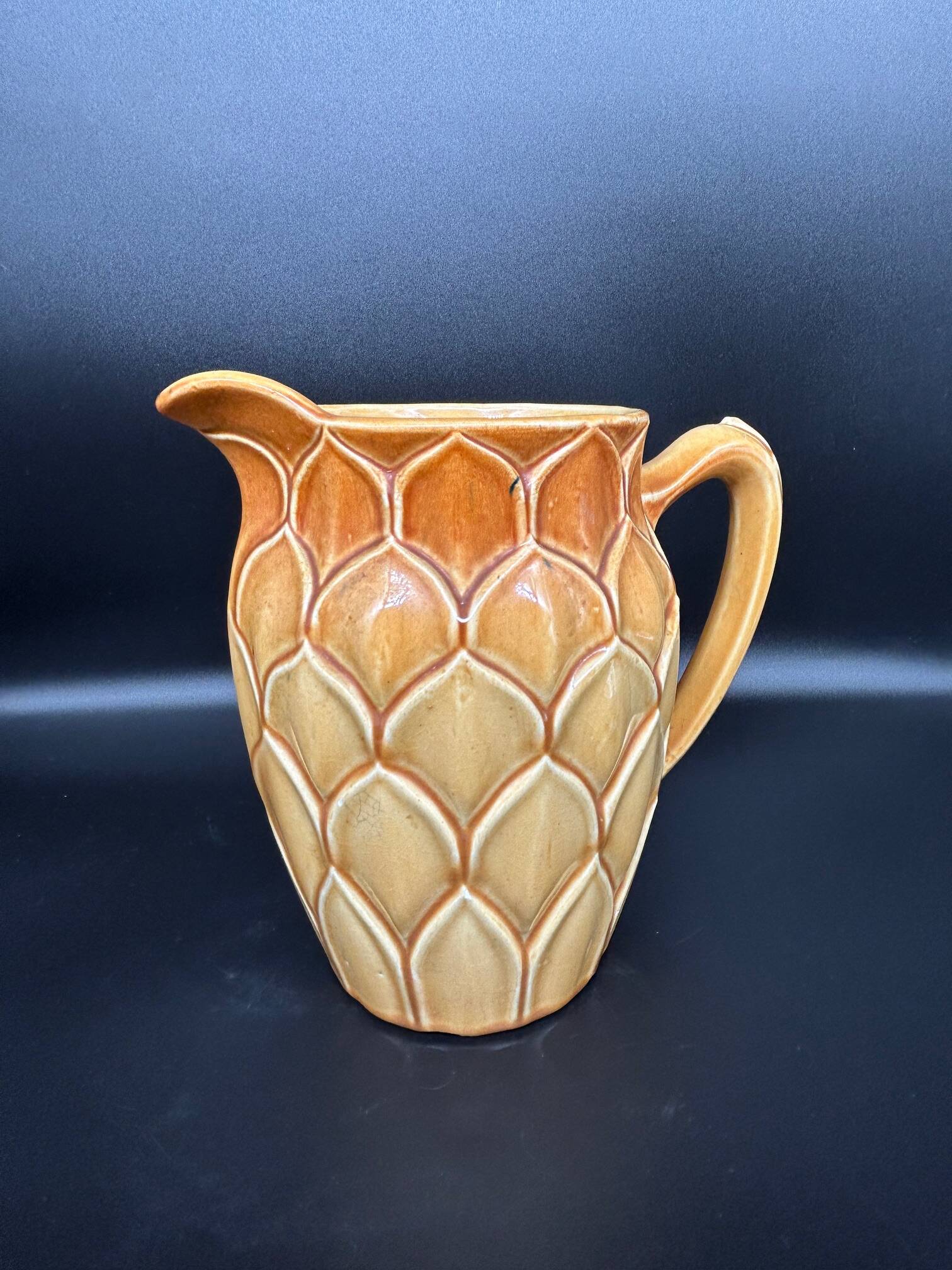 Saint Clément earthenware jug "Artichoke"