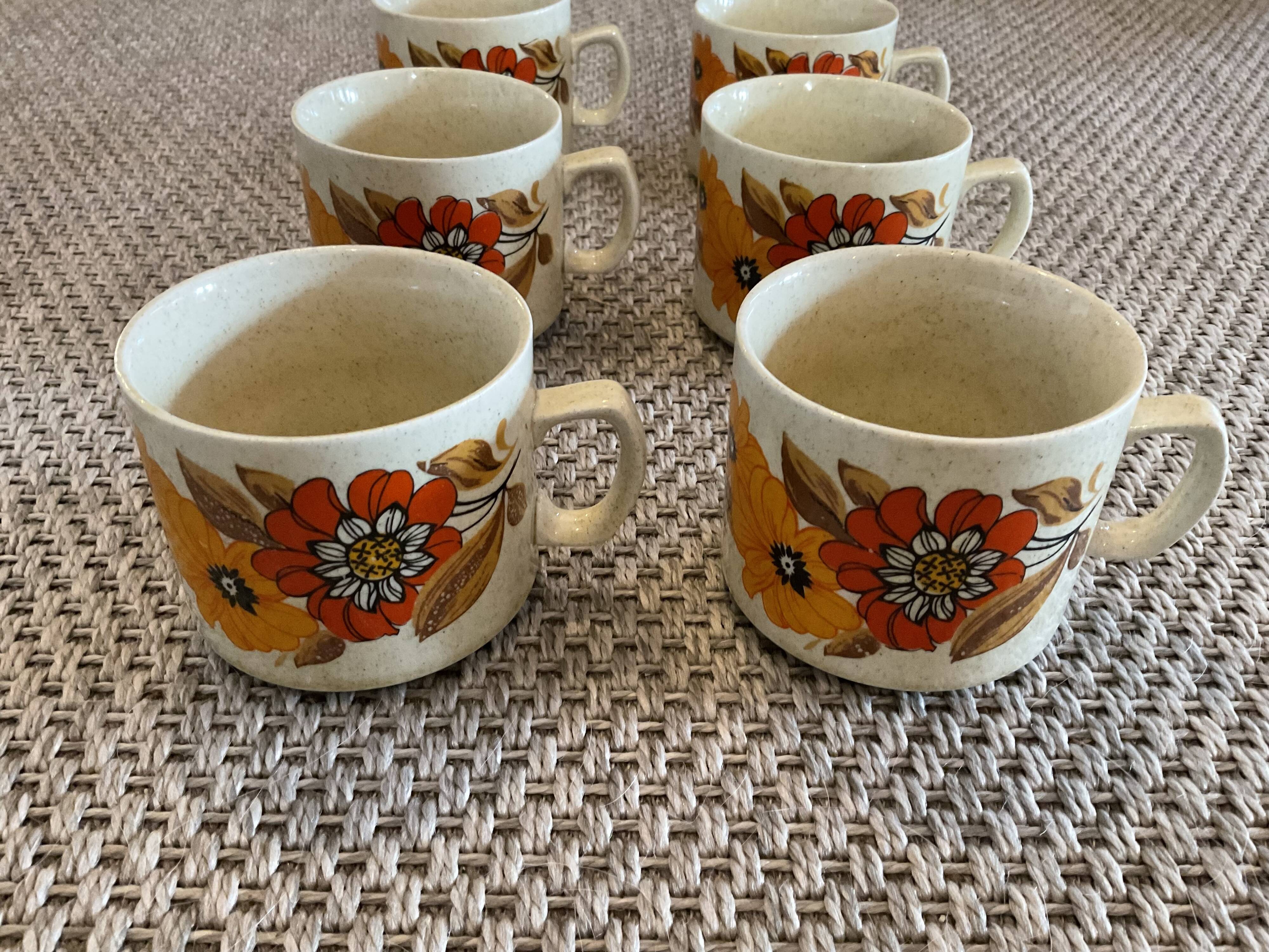 6 mugs vintage germany