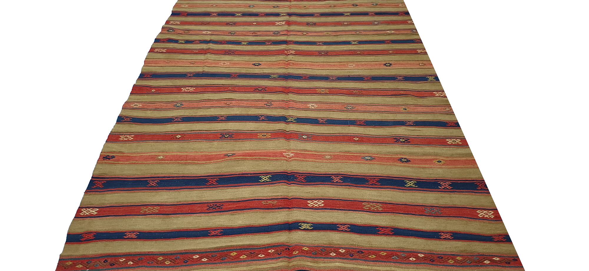 Turkish kilim rug, 247x157 cm, MYK-811