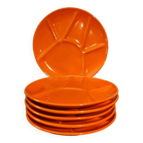 Niderviller fondue plates