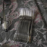 Housewife 37 pieces in silver metal by François Frionnet