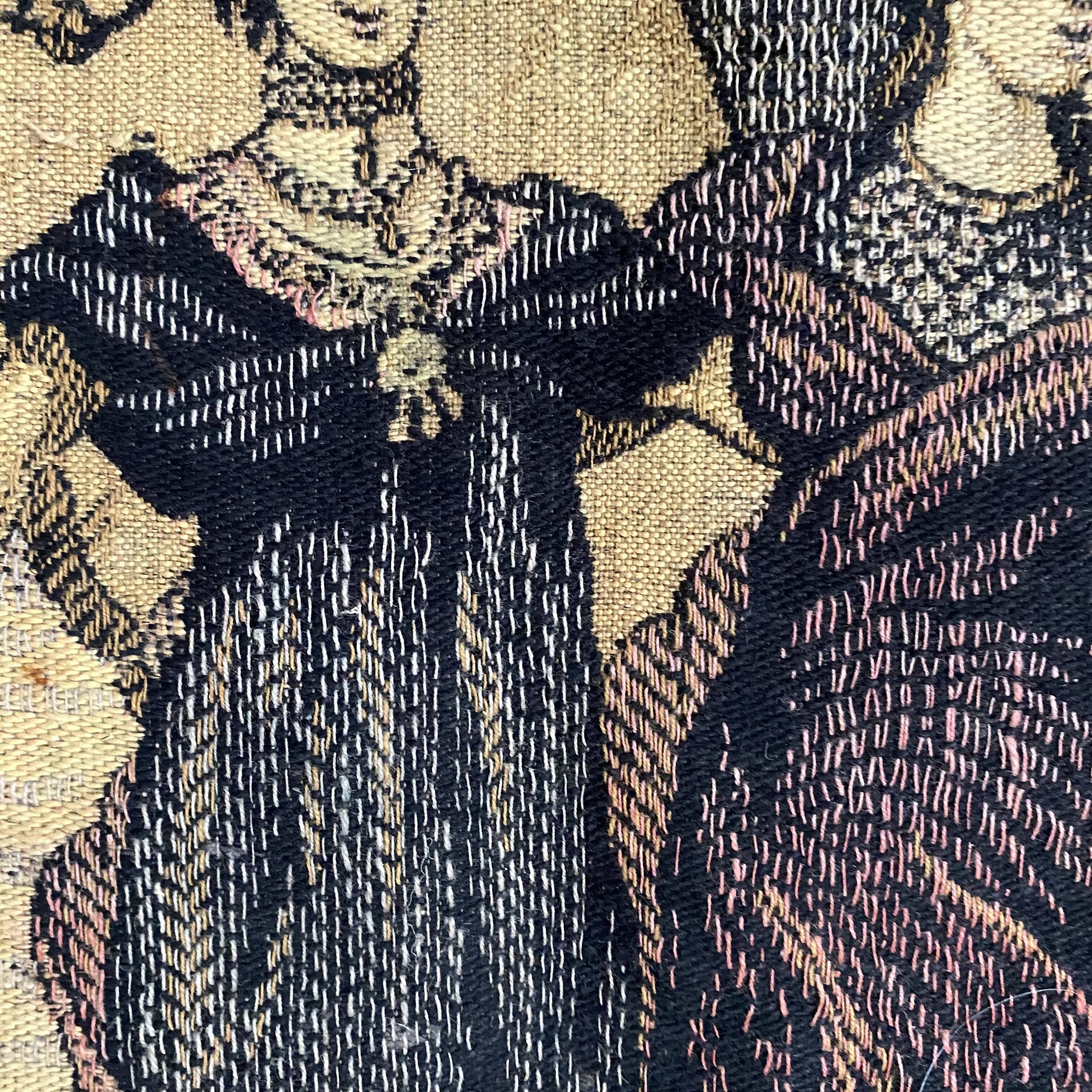 Antique tapestry, maritime allegory