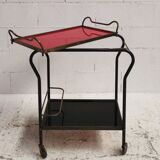 Rolling trolley, vintage occasional furniture from the 1950s