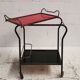 Desserte roulante, meuble d'appoint vintage 1950
