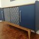 Sideboard blue night 60s reasons Deco