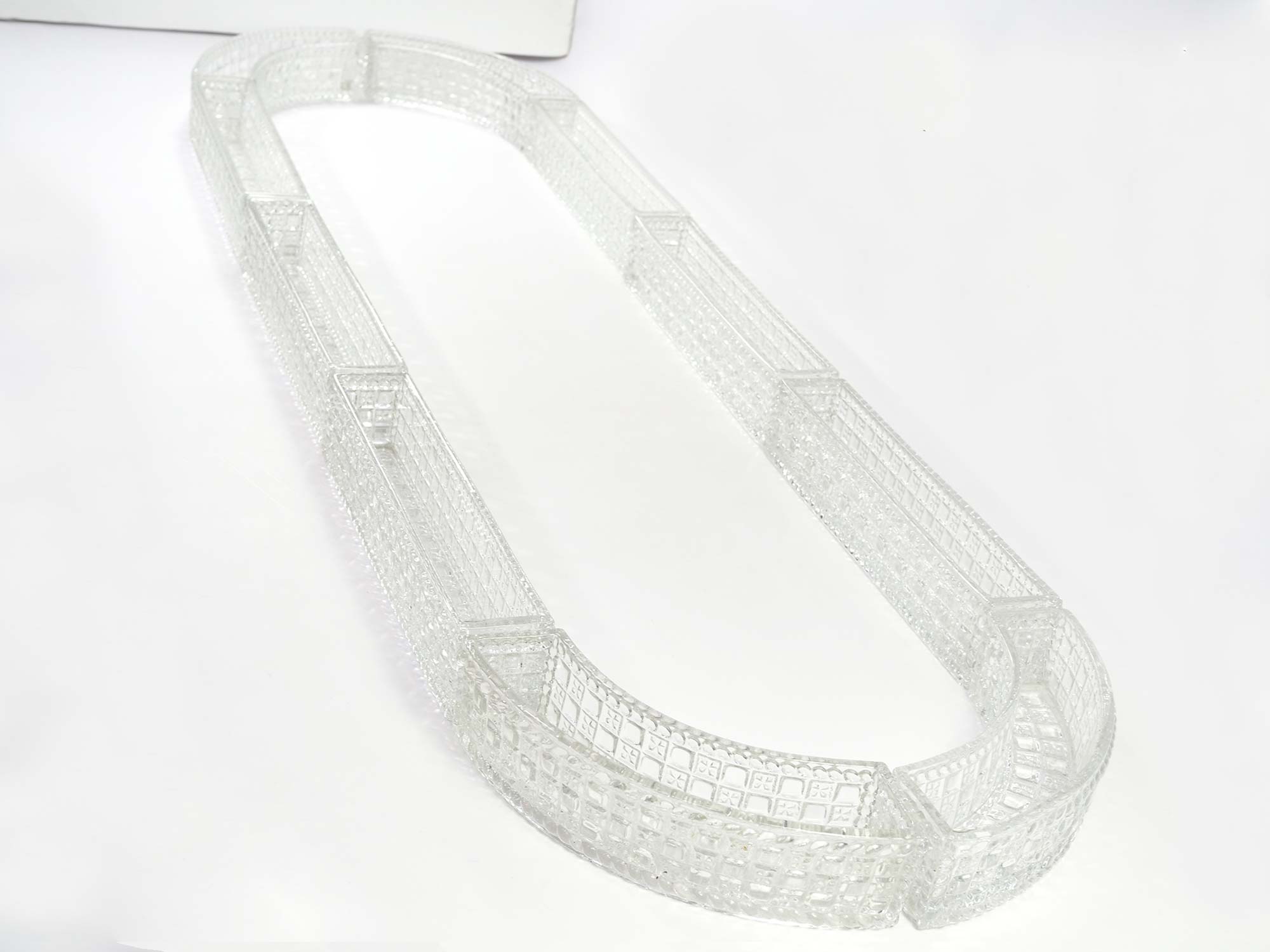 Art Deco Val St. Lambert Centre de Table Cristal-Circa 1930s