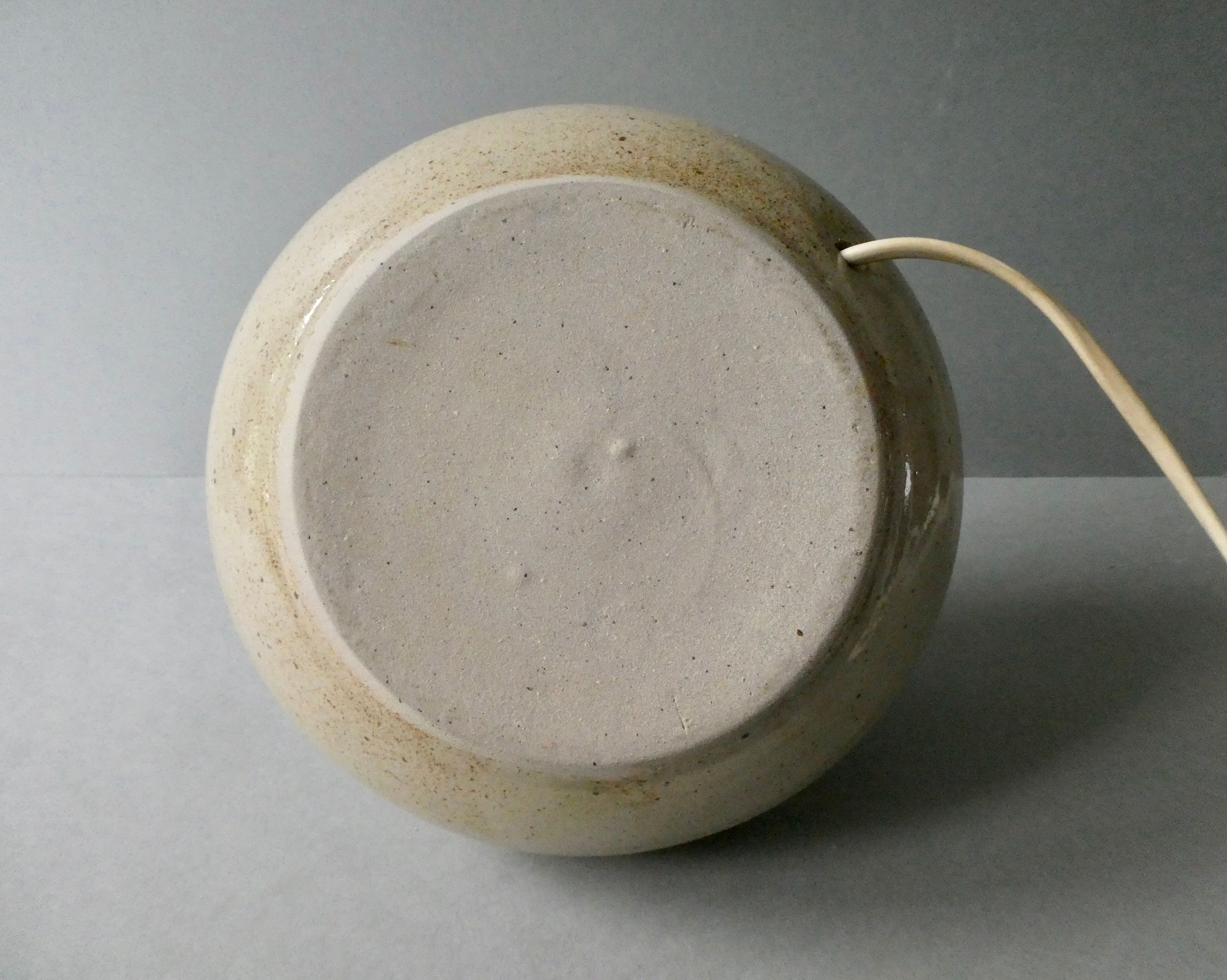 Lampe en grès des années 70