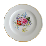 round porcelain dish from Limoges