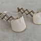 Pair of adjustable scissor wall lamps Mid Century Modern by Alfred Müller for AMBA