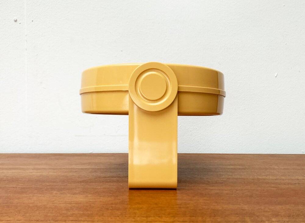 Mid-century space age bathroom wall mirror with 2 sides, 1960s.