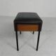 Aristo teak wooden sewing supplies stool, piano stool, 1960s