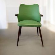 Vintage green rockabilly chair