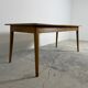 Vintage dining table – tapered legs – 1950s-1960s
