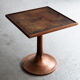 Table bistrot art déco, design français, années 1950