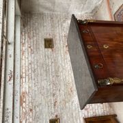 Secretary in mahogany period empire stamped pierre benoît marcion early nineteenth century