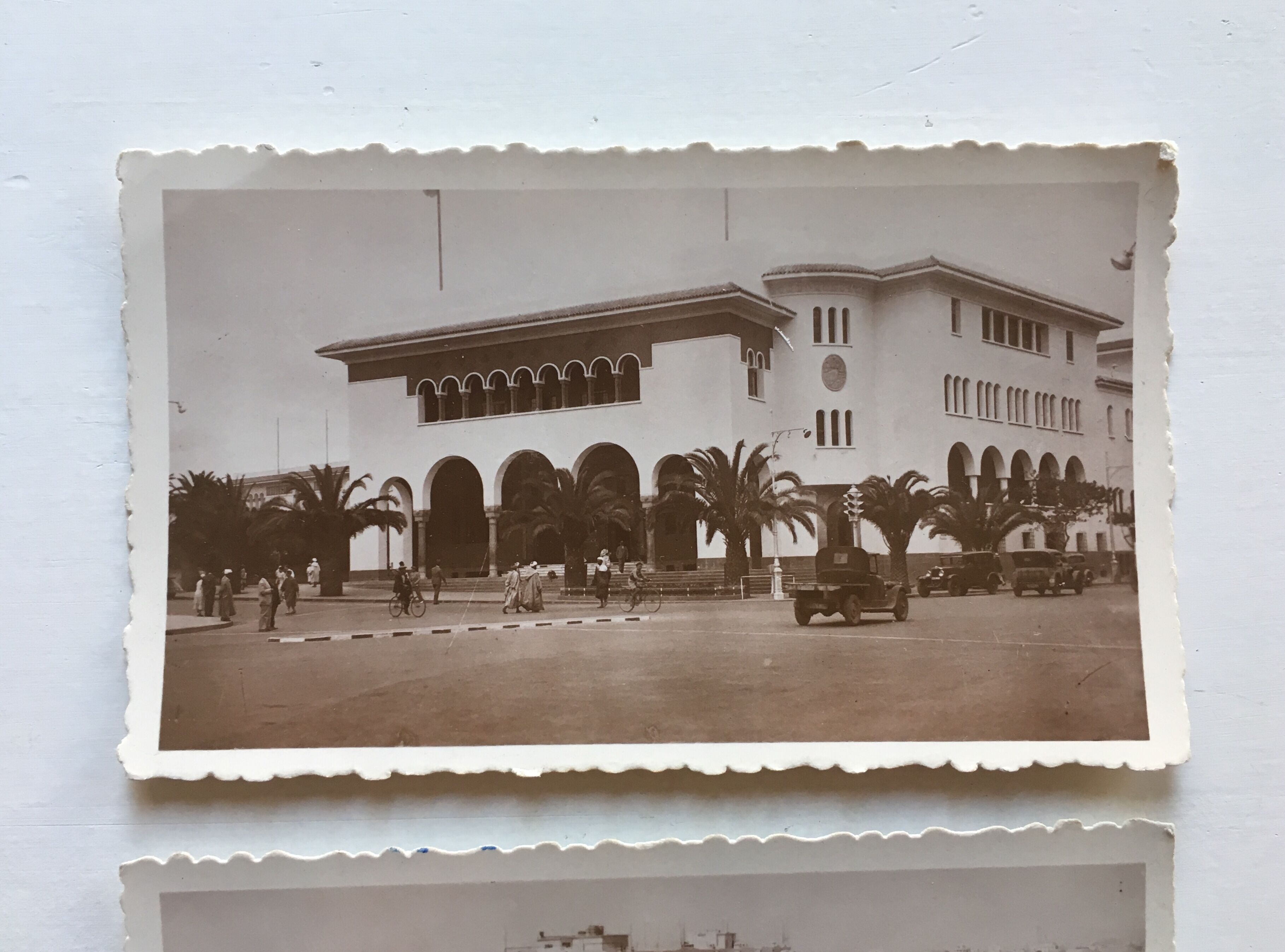 Set of 4 silver photos Casablanca 30s