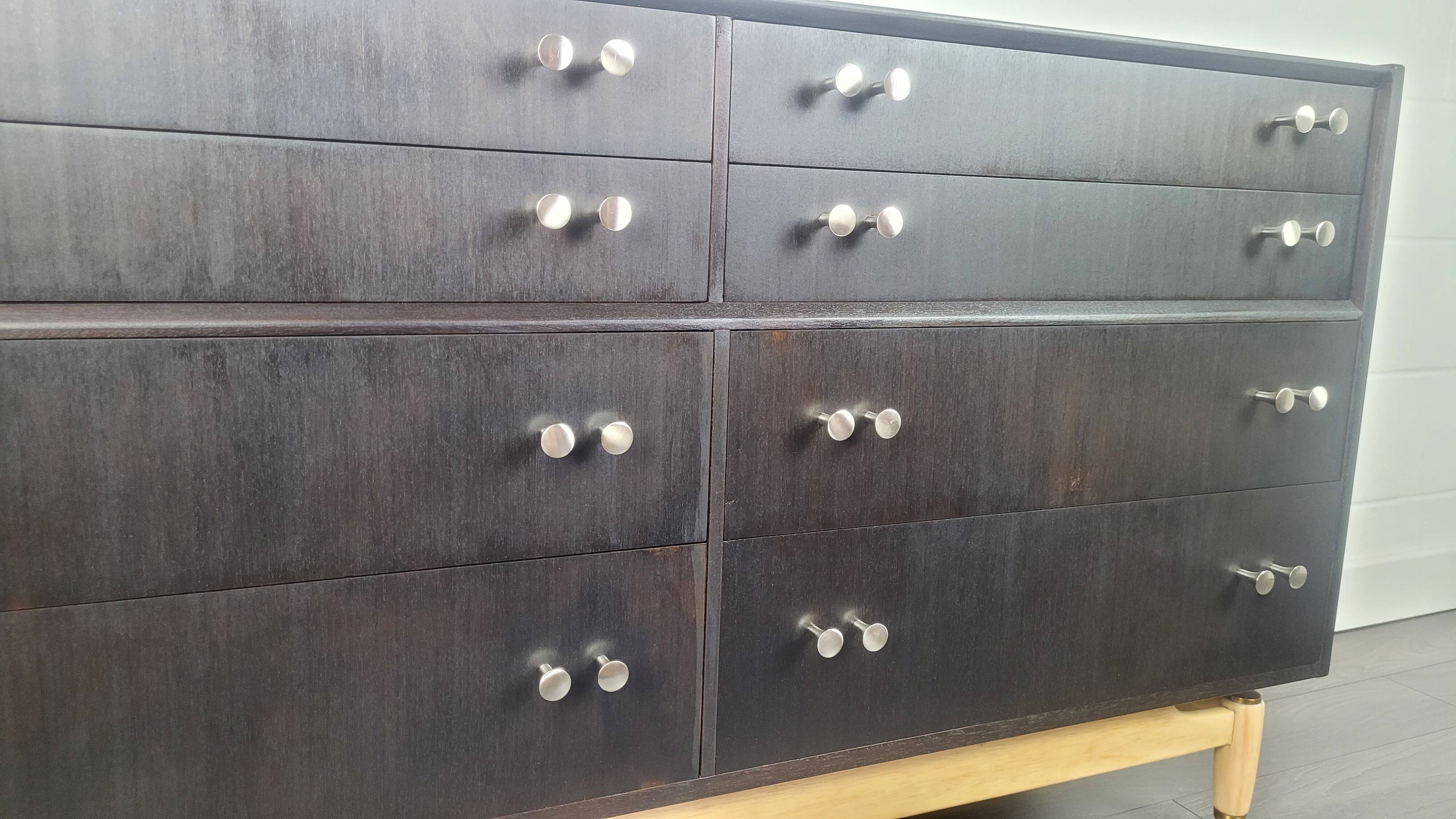 G-Plan Black Double Chest of Drawers, 1960s