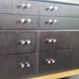 G-Plan Black Double Chest of Drawers, 1960s