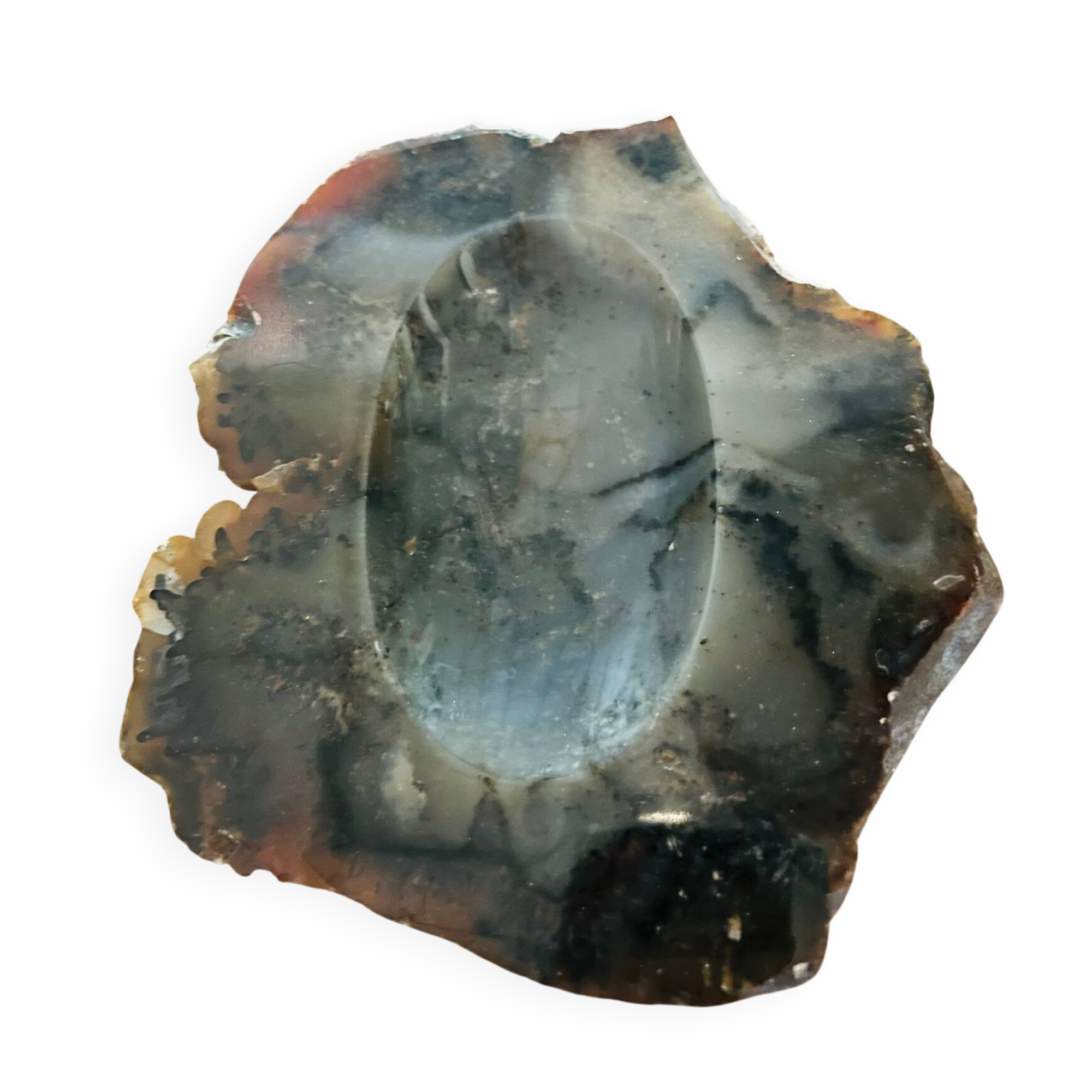 Agate bowl/ashtray in very good condition