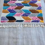 Colorful Moroccan wool rug 250cm x 150cm