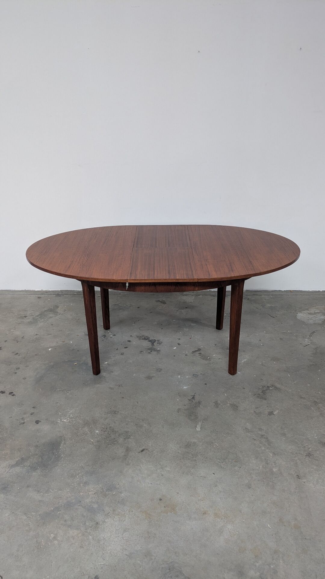 Vintage Scandinavian design table and chairs.