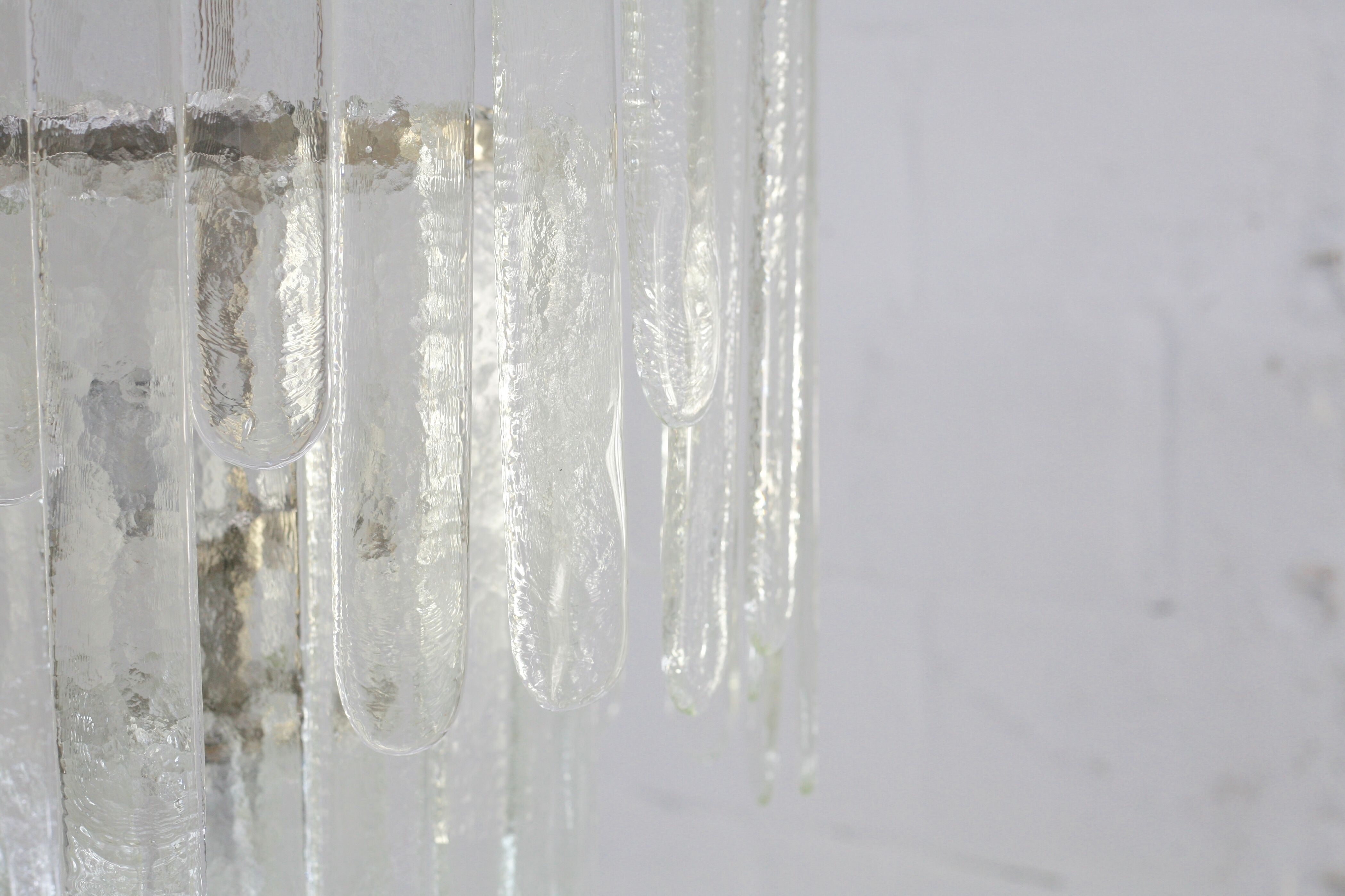 Chandelier by Carlo Nason, edited by Mazzega, Murano, Italy, circa 1970