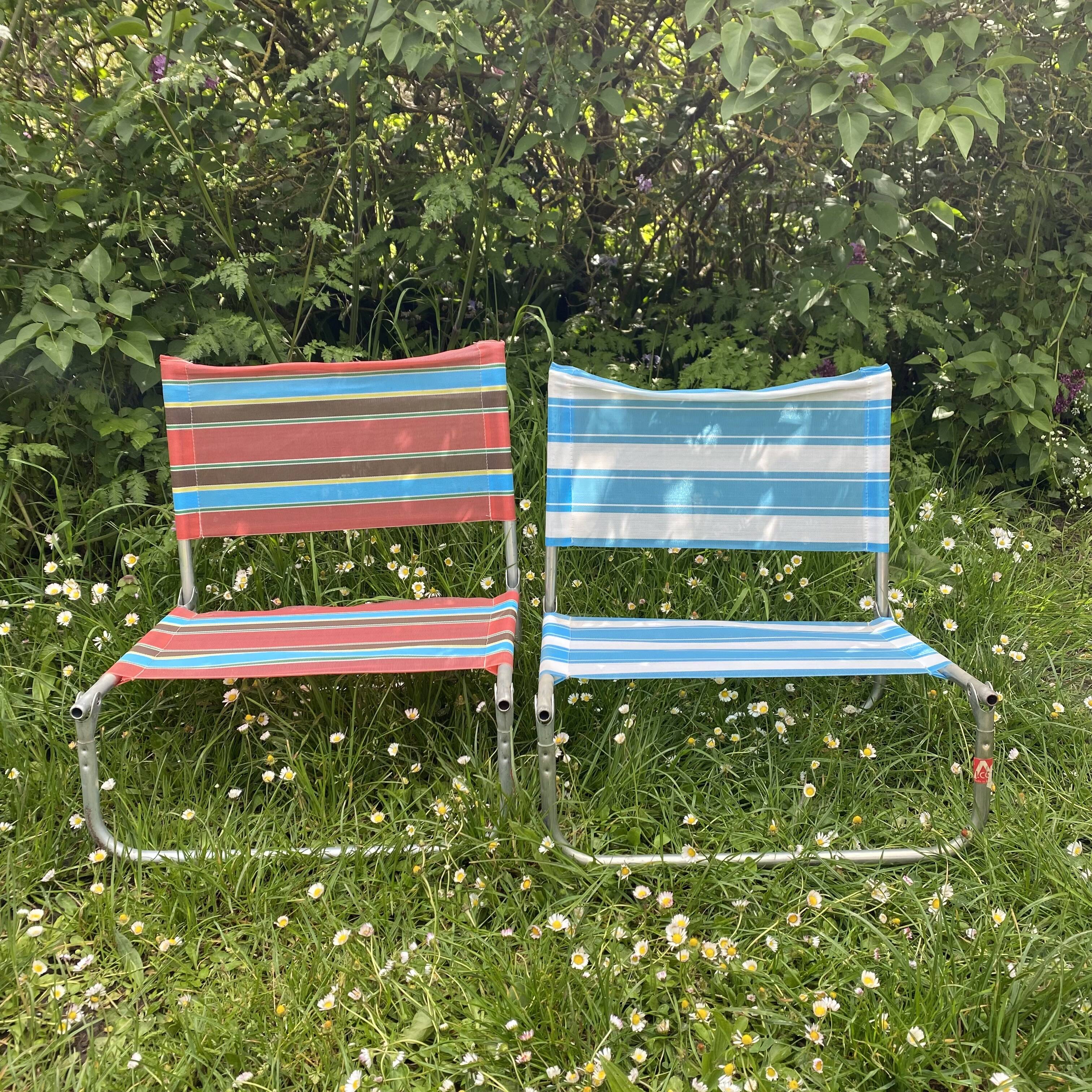 70s beach chairs